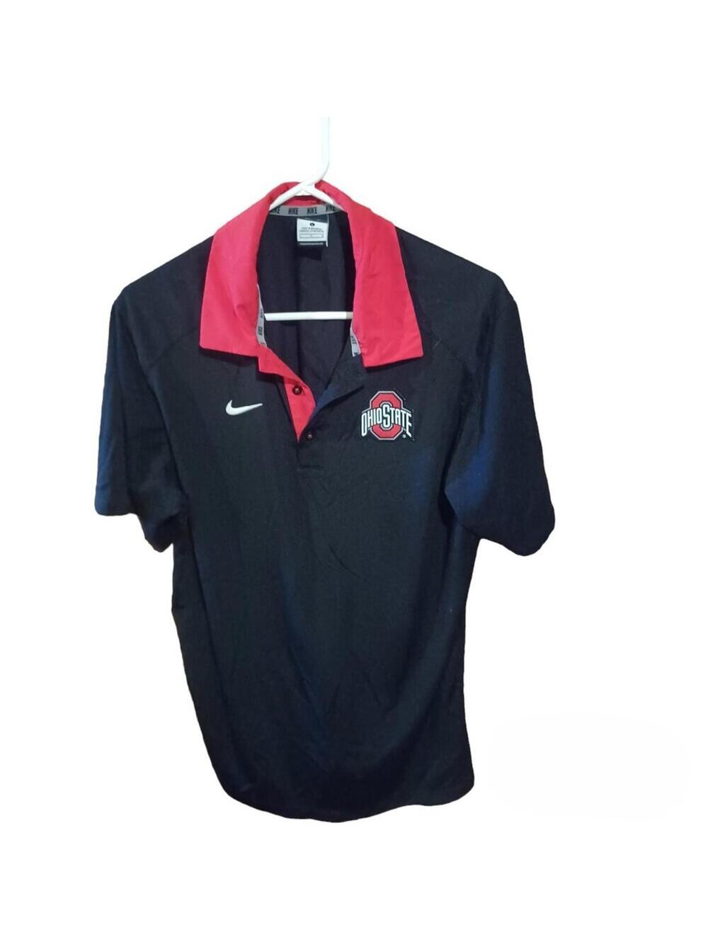 Ohio State Buckeyes Nike Elite Polo Shirt EUC